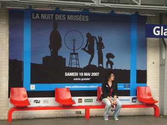 Affiche pour la nuit des musées 2007